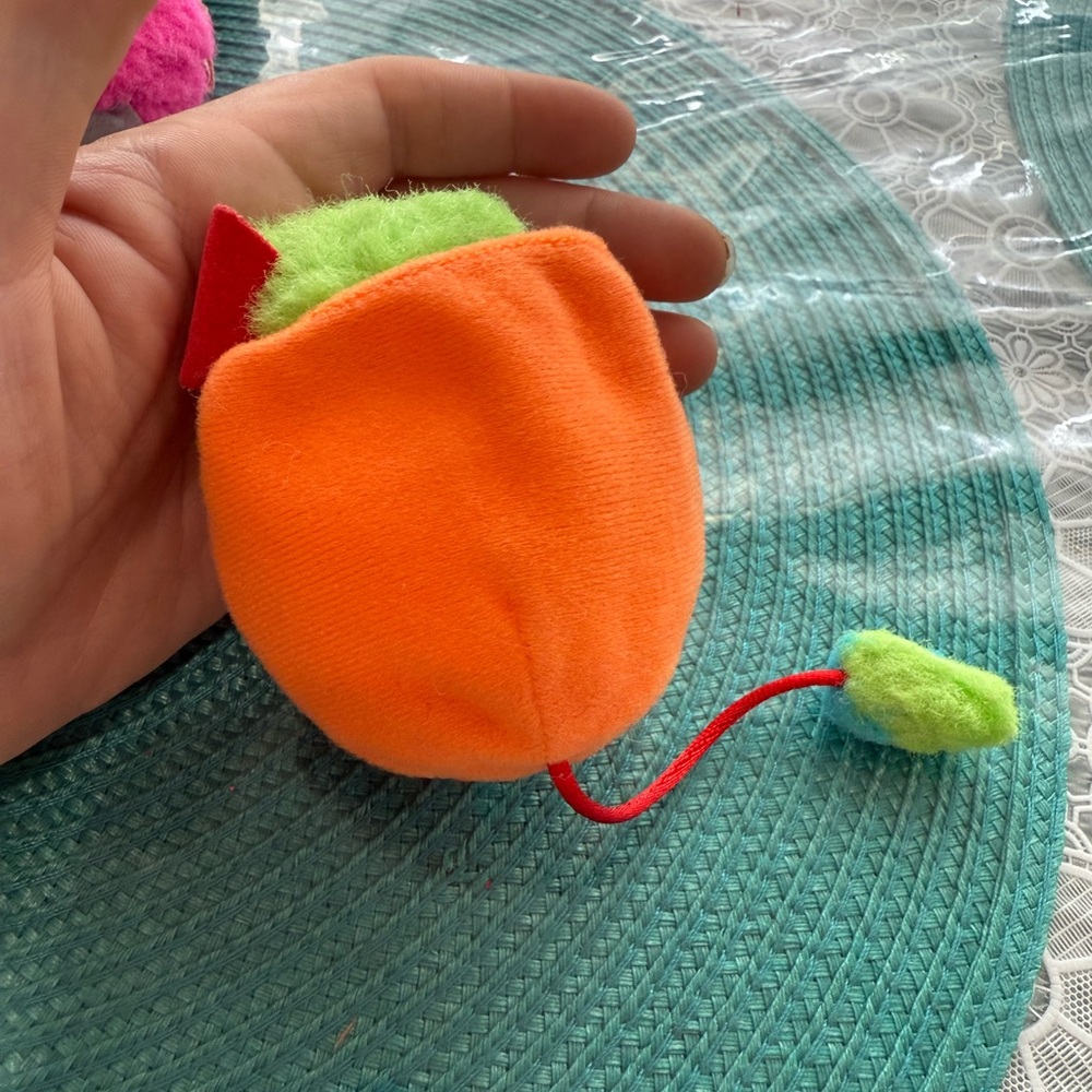 Vintage 1980s Mattel Pocket Popples Mini Plush Toy set - Picture 3 of 15